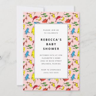 Dr. Seuss - One Fish, Two Fish | Baby Shower Einladung