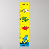 Dr. Seuss | One Fish Two Fish - Growth Chart Poster (Vorne)