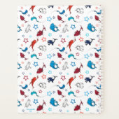 Dr. Seuss | One Fish Two Fish Star Muster Planer (Rückseite)