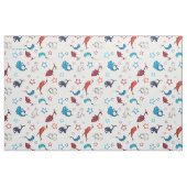 Dr. Seuss | One Fish Two Fish Star Muster Stoff (Fat Quarter (45,7 x 55,9 cm))