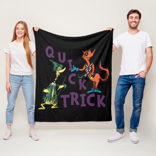 Dr. Seuss | Quick Trick Halloween-Grafik Fleecedecke (Beispiel)