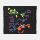 Dr. Seuss | Quick Trick Halloween-Grafik Fleecedecke (Vorderseite (Horizontal))