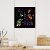 Dr. Seuss | Quick Trick Halloween Grafik Poster (Küche)