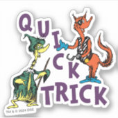 Dr. Seuss | Quick Trick Halloween Graphic Aufkleber (Vorderseite)