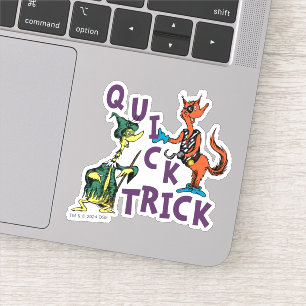Dr. Seuss   Quick Trick Halloween Graphic Aufkleber