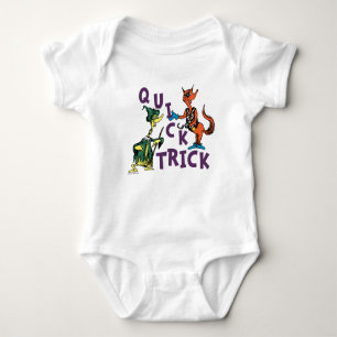 Dr. Seuss Quick Trick Halloween Graphic Baby Strampler