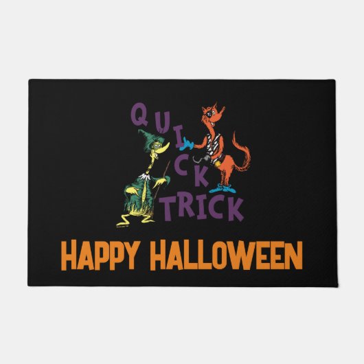 Dr. Seuss | Quick Trick Halloween Graphic Fußmatte (Vorderseite)