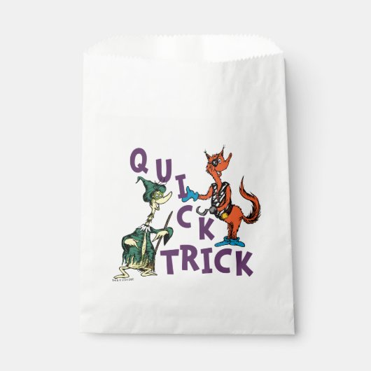 Dr. Seuss | Quick Trick Halloween Graphic Geschenktütchen (Vorderseite)