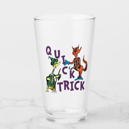 Dr. Seuss | Quick Trick Halloween Graphic Glas (Vorderseite)