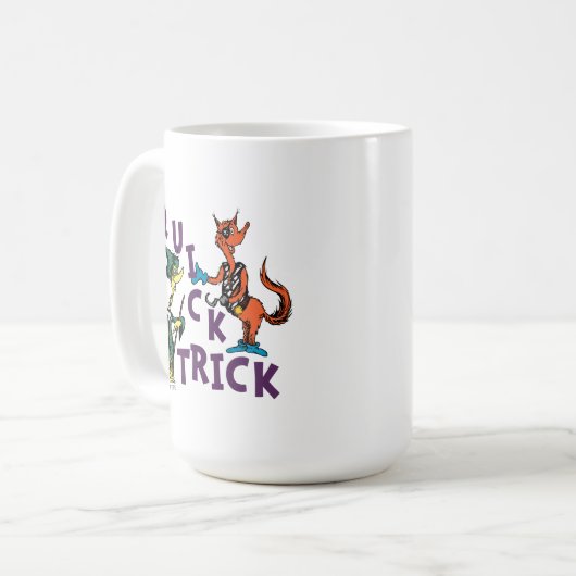 Dr. Seuss | Quick Trick Halloween Graphic Kaffeetasse (Vorderseite Links)