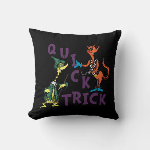 Dr. Seuss   Quick Trick Halloween Graphic Kissen