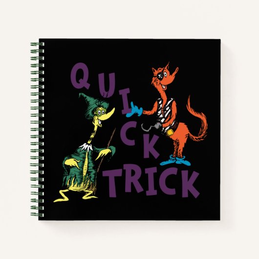 Dr. Seuss | Quick Trick Halloween Graphic Notizblock (Vorderseite)