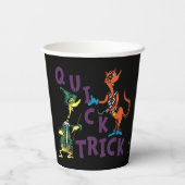 Dr. Seuss | Quick Trick Halloween Graphic Pappbecher (Rückseite)