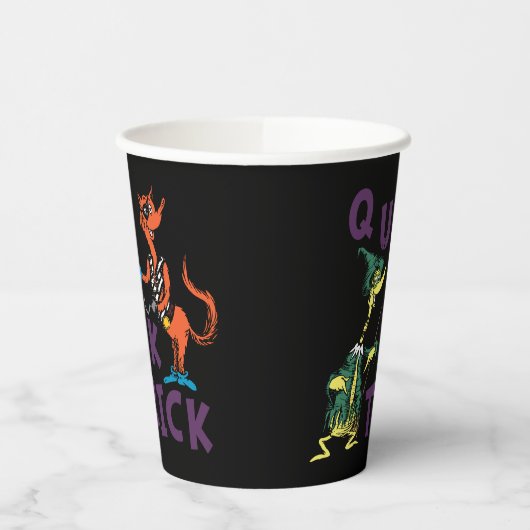 Dr. Seuss | Quick Trick Halloween Graphic Pappbecher (Links)