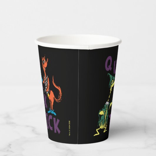 Dr. Seuss | Quick Trick Halloween Graphic Pappbecher (Rechts)
