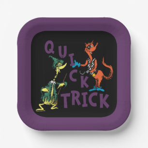 Dr. Seuss Quick Trick Halloween Graphic Pappteller