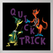 Dr. Seuss | Quick Trick Halloween Graphic Poster (Vorne)