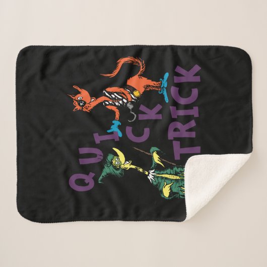 Dr. Seuss | Quick Trick Halloween Graphic Sherpadecke (Vorderseite (Horizontal))