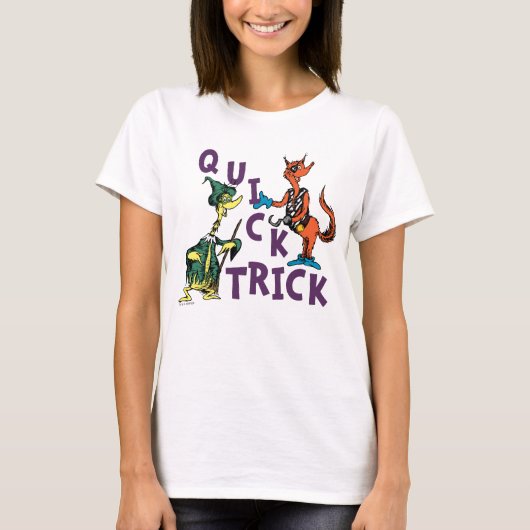 Dr. Seuss | Quick Trick Halloween Graphic T-Shirt (Vorderseite)