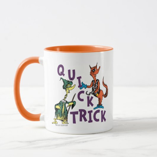 Dr. Seuss | Quick Trick Halloween Graphic Tasse (Links)