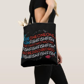 Dr. Seuss | Red Fish Blue Fish US Flag Graphic Tasche (Von Nahem)