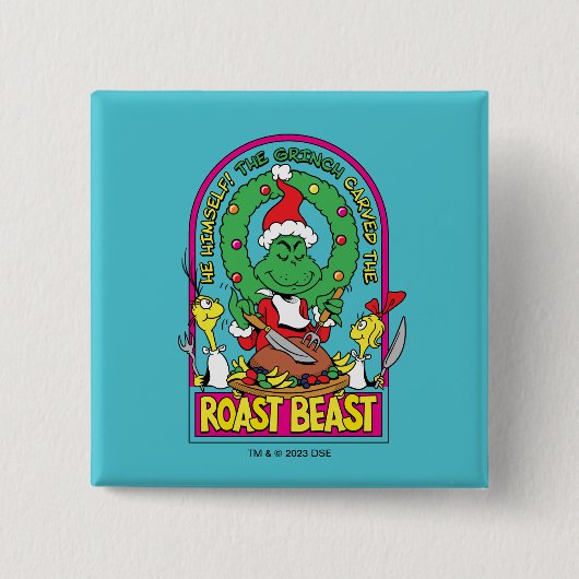 Dr. Seuss | Roast Beast Graphic Button (Vorderseite)