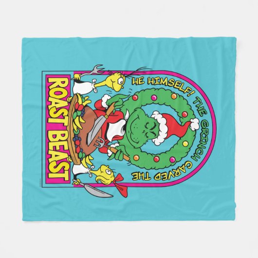 Dr. Seuss | Roast Beast Graphic Fleecedecke (Vorderseite (Horizontal))