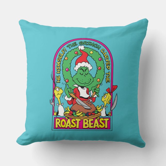 Dr. Seuss | Roast Beast Graphic Kissen (Vorderseite)