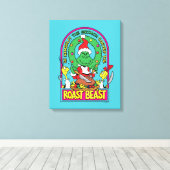 Dr. Seuss | Roast Beast Graphic Leinwanddruck (Insitu (Holzboden))
