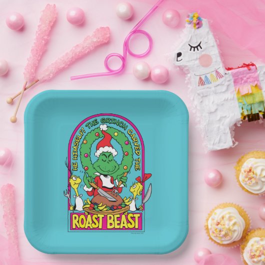 Dr. Seuss | Roast Beast Graphic Pappteller (Party)