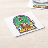 Dr. Seuss | Roast Beast Graphic Rechteckiger Pappuntersetzer (angewinkelt)