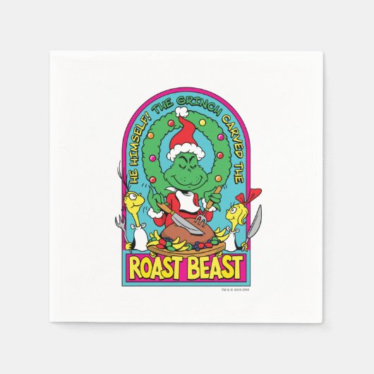 Dr. Seuss | Roast Beast Graphic Serviette (Vorderseite)