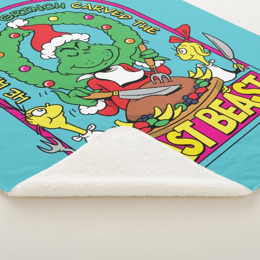 Dr. Seuss | Roast Beast Graphic Sherpadecke (3/4)