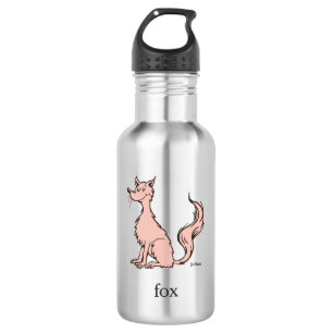 Dr. Seuss   Rosa Fuchs Edelstahlflasche