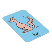 Dr. Seuss | Rosa Fuchs Magnet (Rechte Seite)