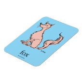 Dr. Seuss | Rosa Fuchs Magnet (Linke Seite)