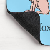 Dr. Seuss | Rosa Fuchs Mousepad (Ecke)
