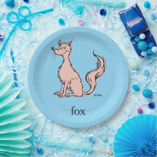 Dr. Seuss | Rosa Fuchs Pappteller (Party)