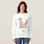 Dr. Seuss | Rosa Fuchs Sweatshirt (Vorne ganz)
