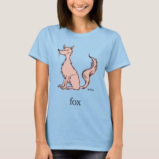 Dr. Seuss | Rosa Fuchs T-Shirt (Vorderseite)