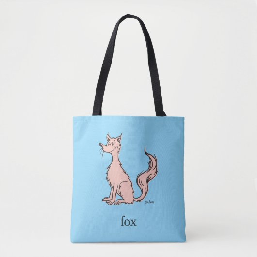 Dr. Seuss | Rosa Fuchs Tasche (Vorderseite)