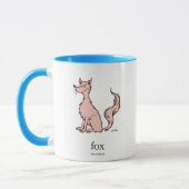 Dr. Seuss | Rosa Fuchs Tasse (Links)