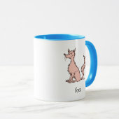 Dr. Seuss | Rosa Fuchs Tasse (VorderseiteRechts)