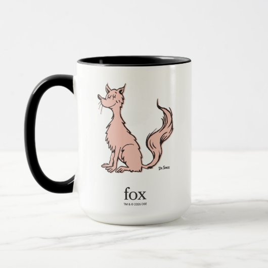 Dr. Seuss | Rosa Fuchs Tasse (Links)