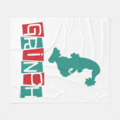 Dr. Seuss | Rot und Grün Fleecedecke (Vorderseite (Horizontal))