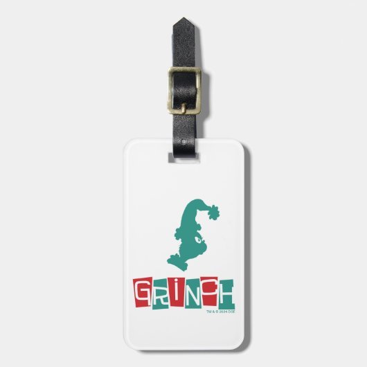 Dr. Seuss | Rot und Grün Gepäckanhänger (Vorderseite vertikal)