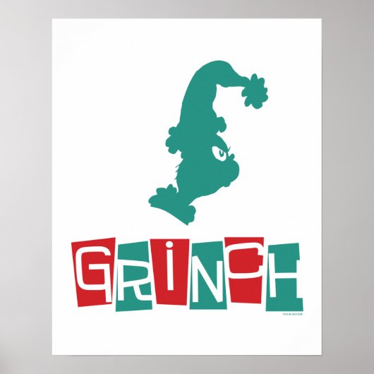 Dr. Seuss | Rot und Grün Poster (Vorne)