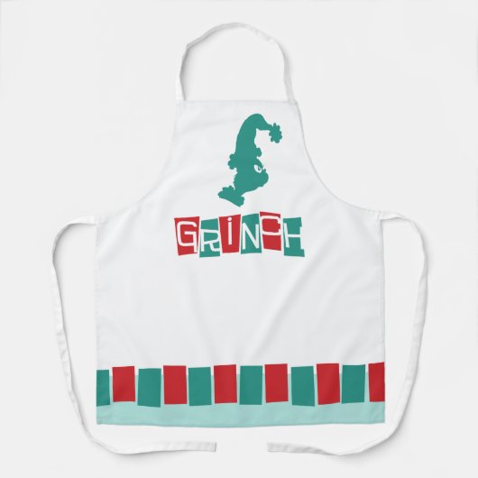 Dr. Seuss | Rot und Grün Schürze (Vorderseite)