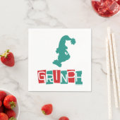 Dr. Seuss | Rot und Grün Serviette (Beispiel)