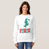 Dr. Seuss | Rot und Grün Sweatshirt (Vorne ganz)